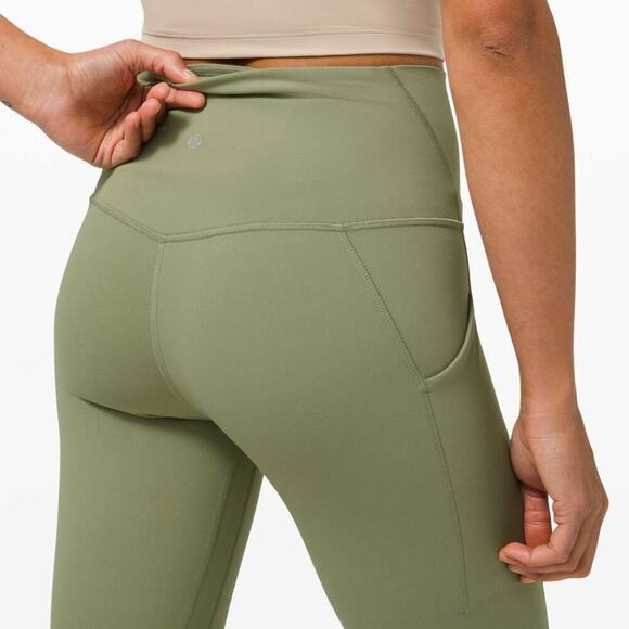 Lululemon Align High Rise Pant with Pockets 25" Rosemary Green - Picture 4 of 7